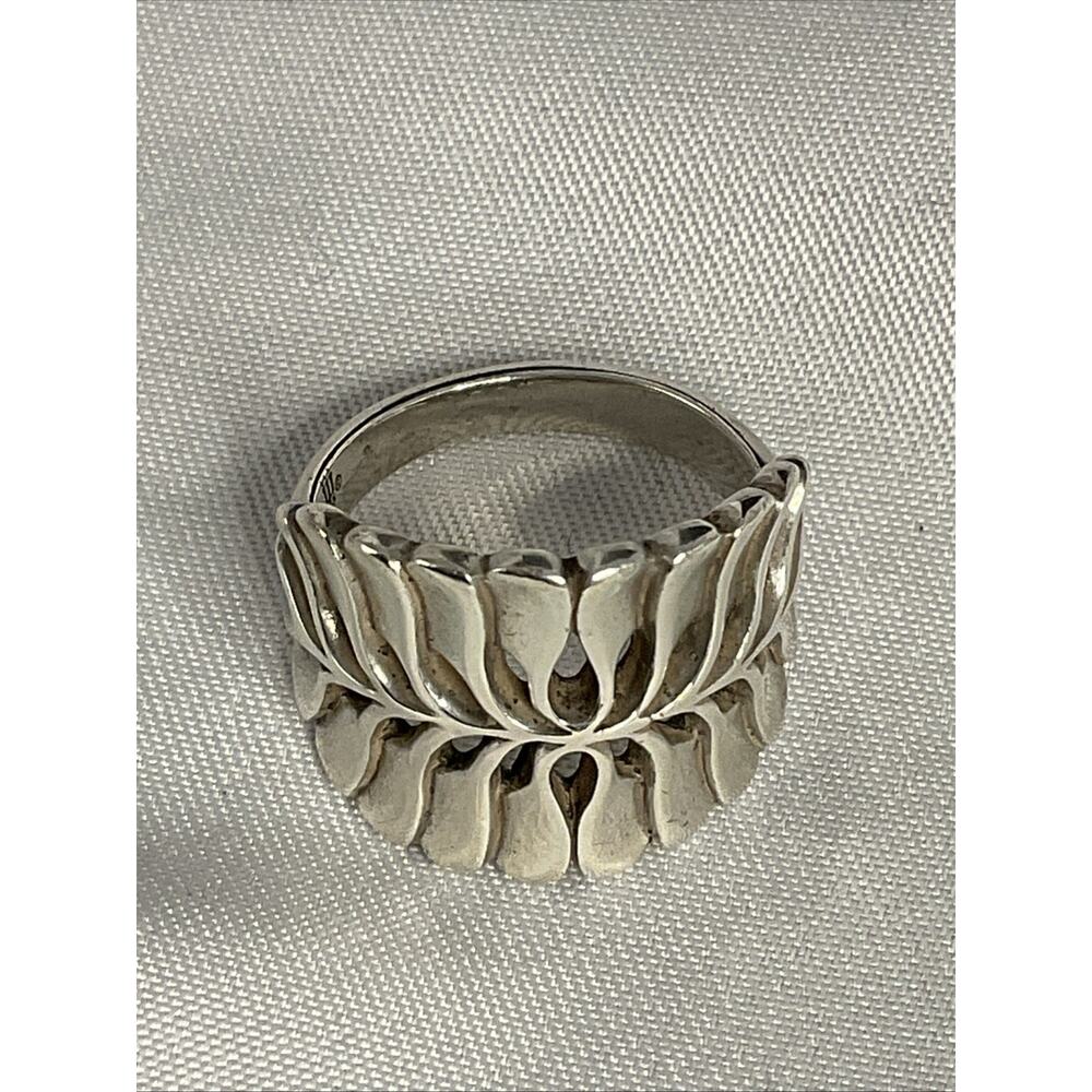 RETIRED JAMES AVERY STERLING SILVER MIMOSA RING SZ 5.5 - Picture 2 of 7